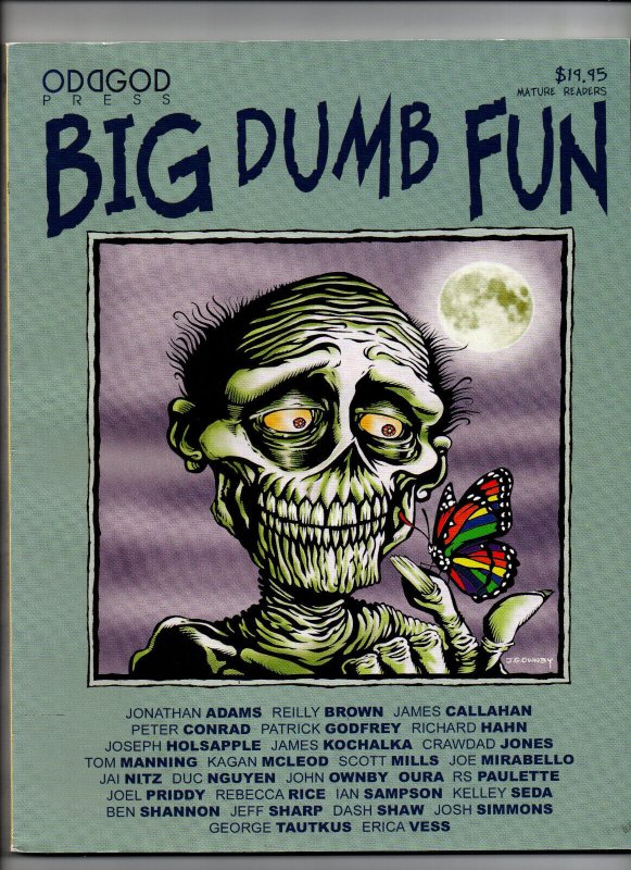 Big Dumb Fun Comics SC - Underground Anthology - Oddgod Press - 2003 - (-NM) (2003), raw comic book in NM condition — front cover