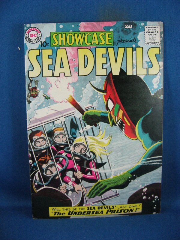 Showcase #28 (DC Comics, 1960), raw comic book in VF- condition — front cover