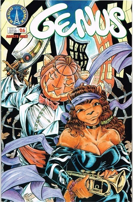 Genus #26, raw, ungraded comic book — front cover