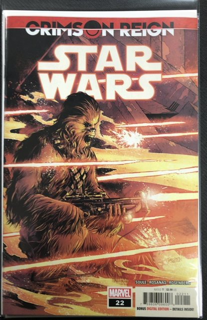 Star Wars #22 (Marvel Comics, 2022), raw, ungraded comic book — front cover