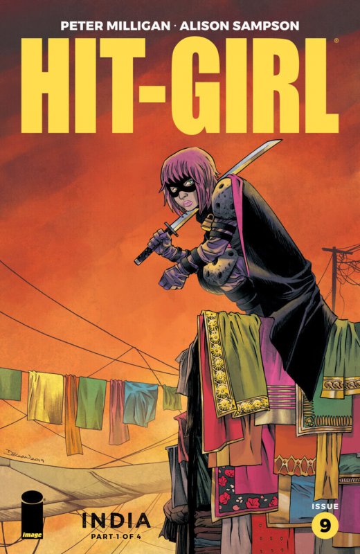 Hit-Girl Season Two #9 (Image Comics, 2019), raw comic book in VF/NM condition — front cover