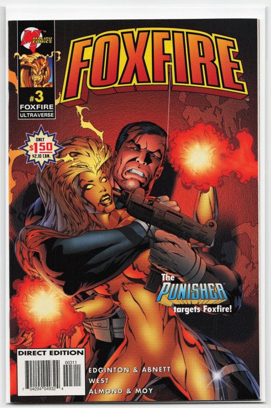Foxfire #3 (1996), raw, ungraded comic book — front cover