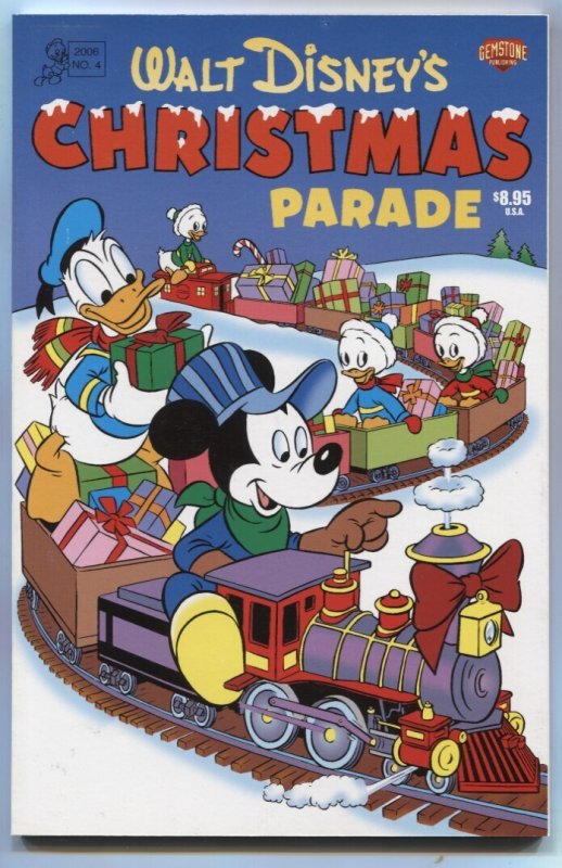 Walt Disney's Christmas Parade #4 (2006), raw comic book in VF condition — front cover
