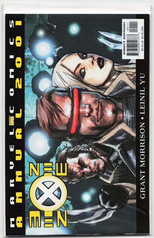 X-Men 2001 (2001) X-Men [Key Issue] (2001), raw, ungraded comic book — front cover