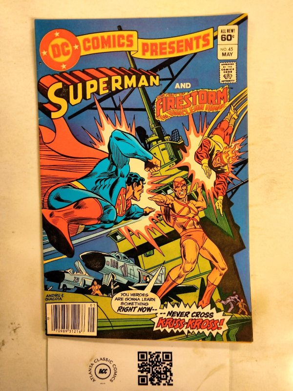 DC Comic Presents #45 (DC Comics), raw comic book in VF condition — front cover