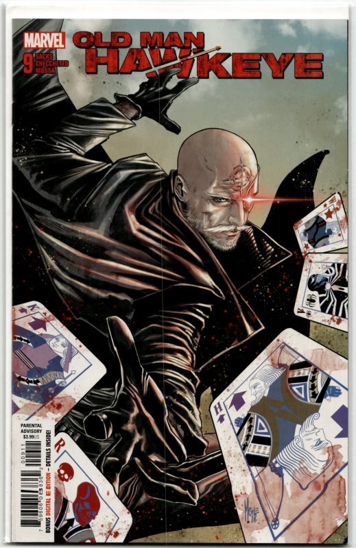 Old Man Hawkeye #9 (2018), raw, ungraded comic book — front cover