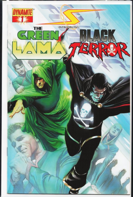 Project Superpowers #1 (Dynamite Entertainment, 2008), raw, ungraded comic book — front cover