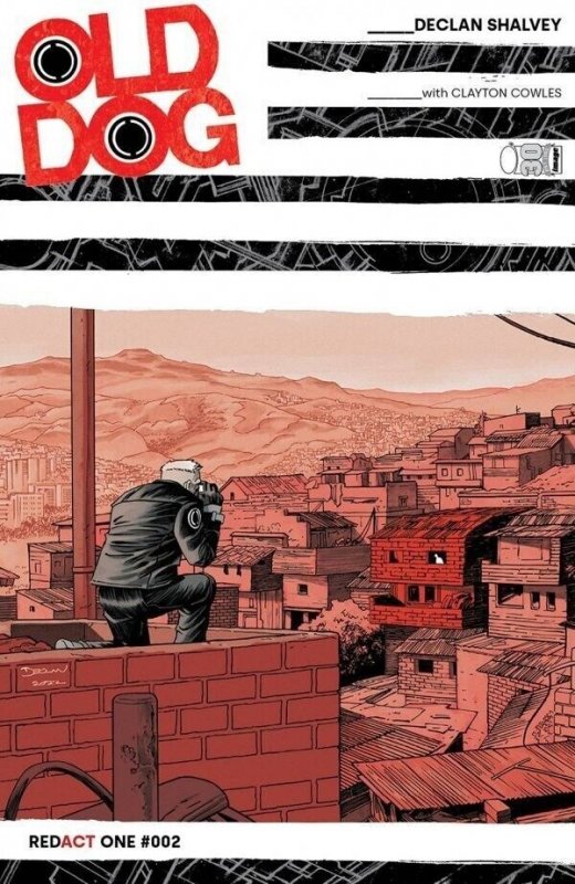 Old Dog #2 (Image Comics, 2022), raw comic book in NM condition — front cover