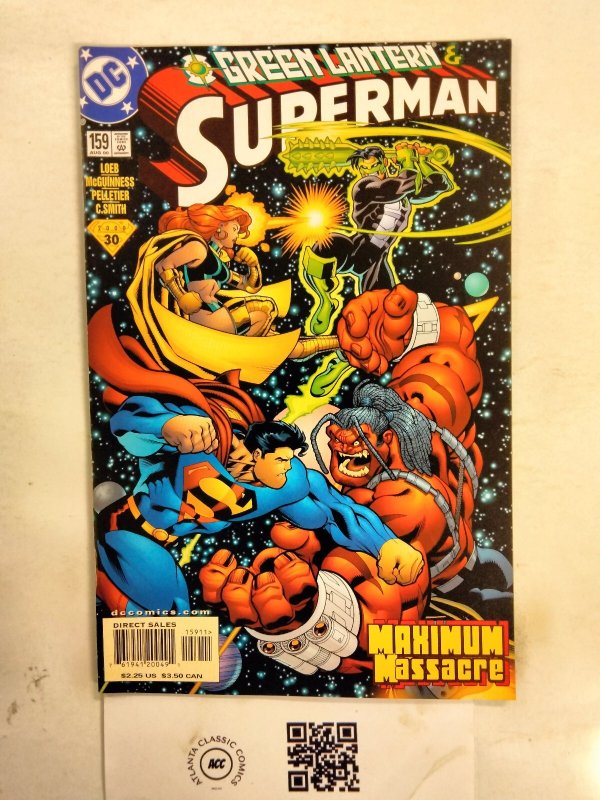 Superman #159 (DC Comics, 1963), raw comic book in NM condition — front cover