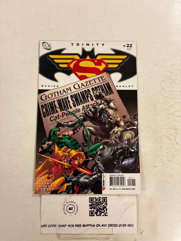 Trinity #22 (DC Comics), raw comic book in NM condition — front cover