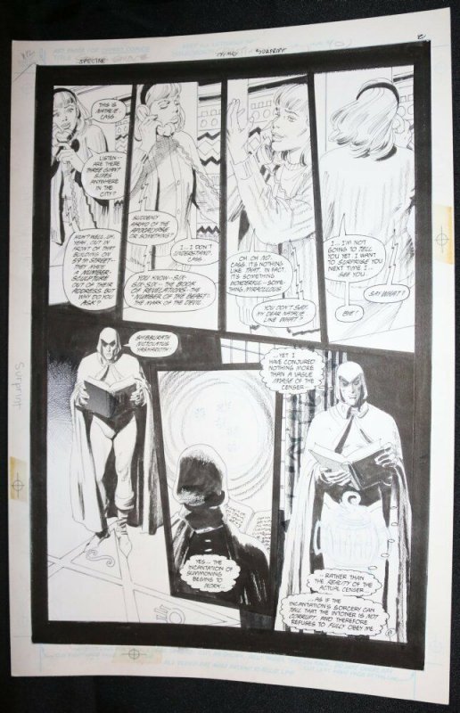 Spectre #14 (1988), raw, ungraded comic book — front cover
