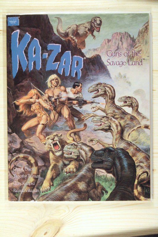 Marvel Graphic Novel #62 (Marvel Comics, 1990), raw comic book in NM- 9.2 condition — front cover