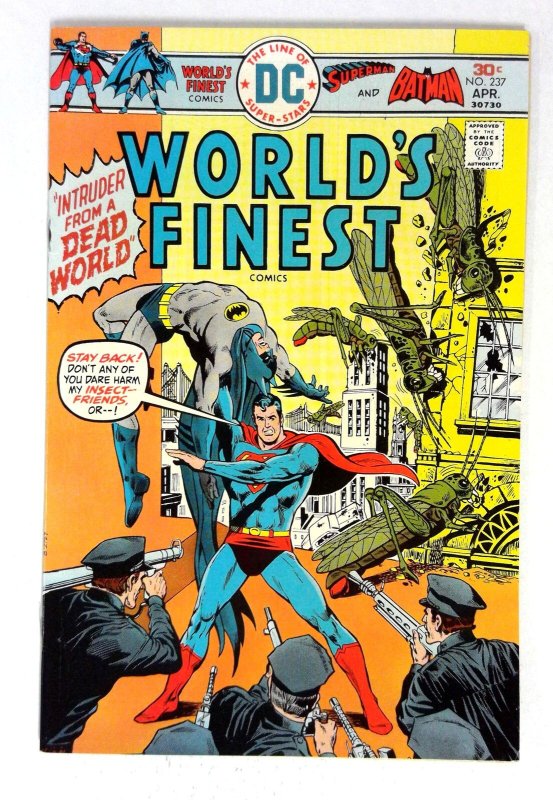 World's Finest #237 (DC Comics, 1976), raw comic book in NM- condition — front cover
