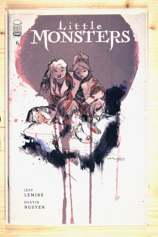 Little Monsters #6 (Image Comics, 2022), raw comic book in NM+ 9.6 condition — front cover
