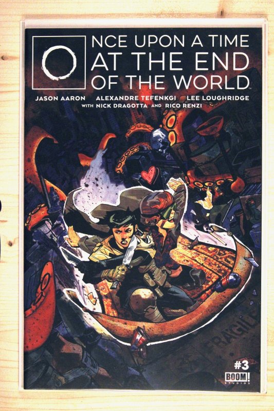 Once Upon a Time at the End of the World #3 (Boom! Studios, 2023), raw comic book in NM+ 9.6 condition — front cover