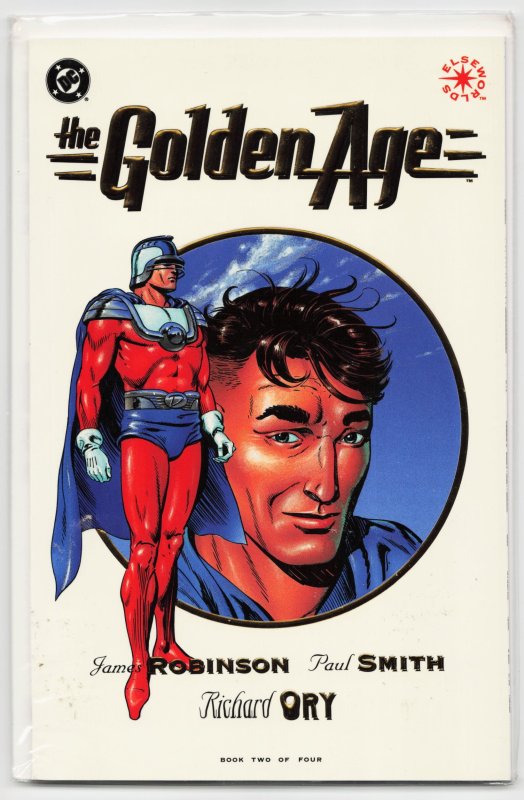 The Golden Age #2 (DC Comics, 1993), raw, ungraded comic book — front cover