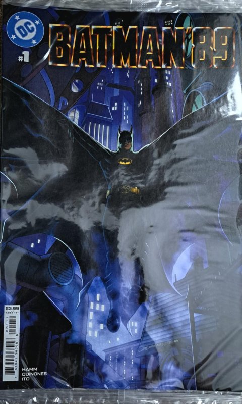Batman '89 #1 (2021), raw, ungraded comic book — front cover