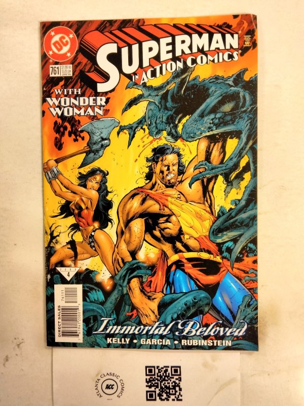 Superman in Action Comics #761 (DC Comics), raw comic book in NM condition — front cover
