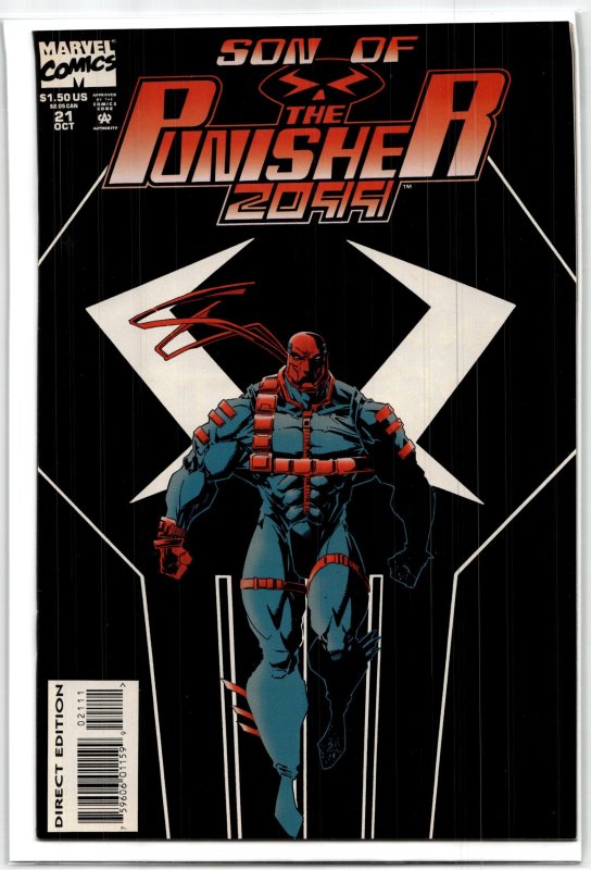 Punisher 2099 #21 (1994), raw, ungraded comic book — front cover