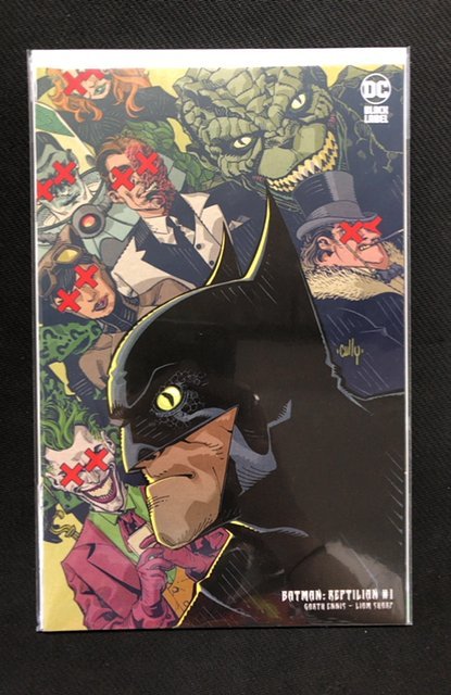 Batman Reptilian #1 (2021), raw, ungraded comic book — front cover