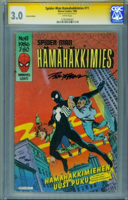 Amazing Spider-Man #252 (Marvel Comics, 1984), CGC 3.0 graded comic book — front cover in its holder