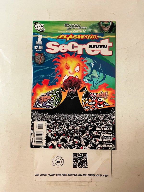 Secret Seven #1 (DC Comics), raw comic book in NM condition — front cover