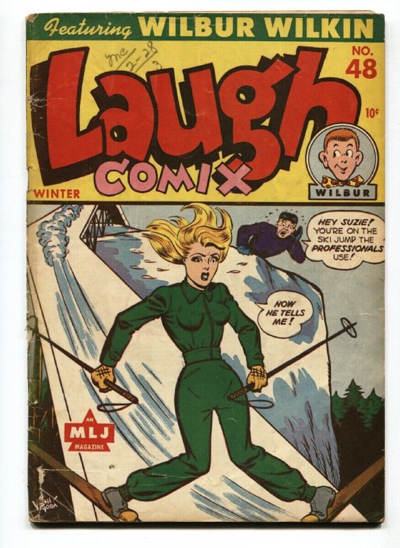 Laugh Comix #48, raw, ungraded comic book — front cover