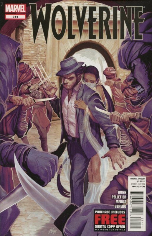 Wolverine Vol. 4 #314 (Marvel Comics), raw, ungraded comic book — front cover