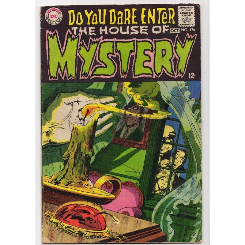 House of Mystery #176 (DC Comics, 1968), raw comic book in VG 4.0 condition — front cover