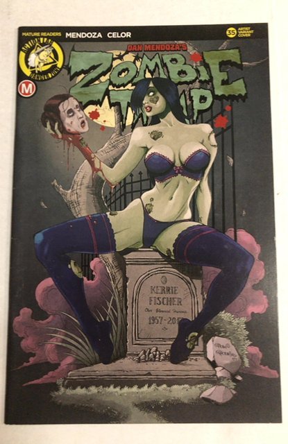Zombie Tramp #35 (Action Lab Entertainment), raw, ungraded comic book — front cover