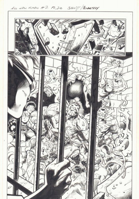 All-New X-Men #2 (Marvel Comics), raw, ungraded comic book — front cover