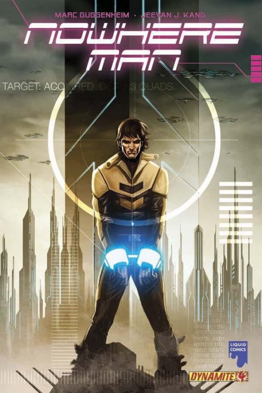 Nowhere Man #4 (Dynamite Entertainment), raw comic book in NM condition — front cover