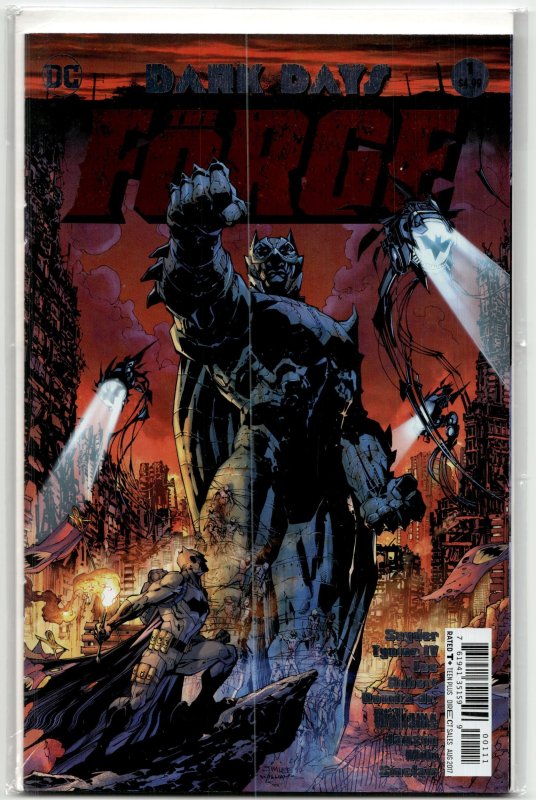 Dark Days: The Forge (2017) Hawkman (DC Comics, 2017), raw, ungraded comic book — front cover
