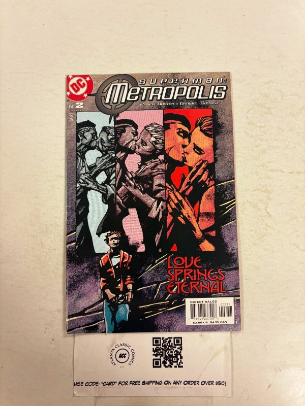 Superman: Metropolis #2 (DC Comics), raw comic book in NM condition — front cover
