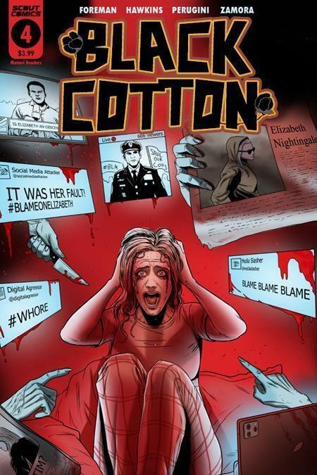 Black Cotton #4 (2021), raw, ungraded comic book — front cover