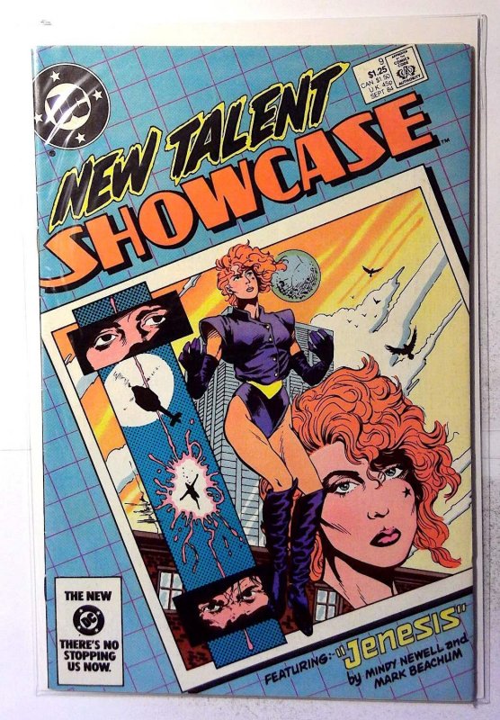 New Talent Showcase #9 (DC Comics, 1984), raw, ungraded comic book — front cover