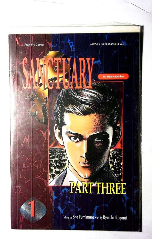 Sanctuary Part 3 #1 (1994), raw, ungraded comic book — front cover