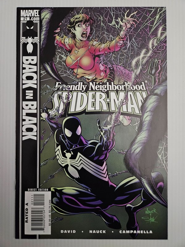 Friendly Neighborhood Spider-Man #21 (Marvel Comics, 2007), raw, ungraded comic book — front cover