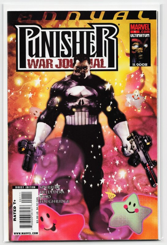 Punisher War Journal Annual (2009) Punisher (Marvel Comics, 2009), raw, ungraded comic book — front cover
