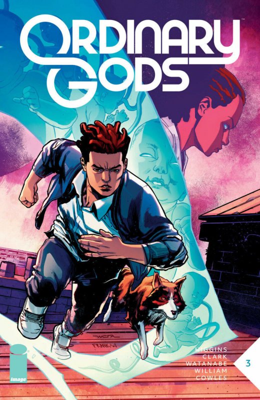 Ordinary Gods #3 (Image Comics, 2021), raw comic book in VF/NM condition — front cover