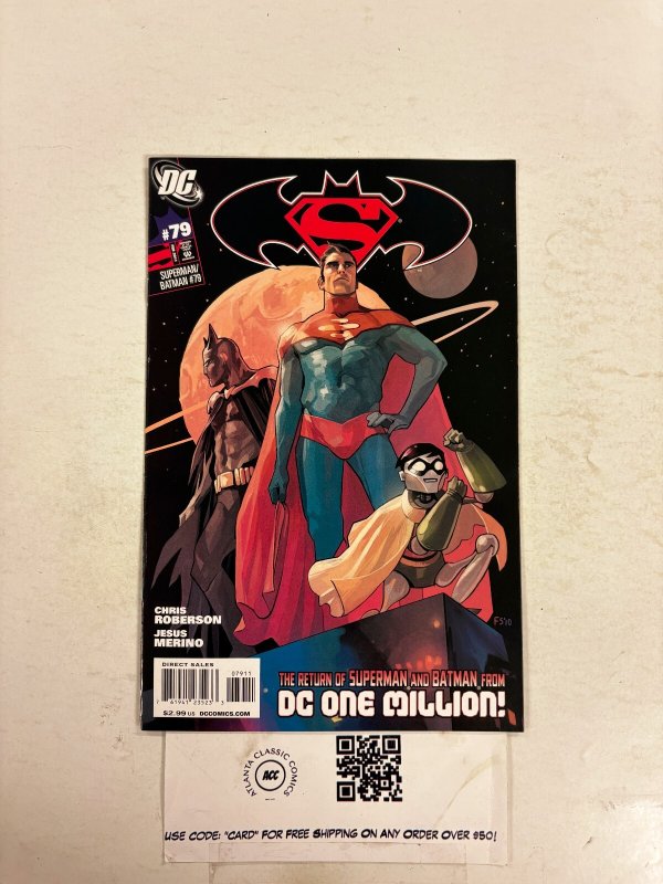 Superman Batman #79 (DC Comics), raw comic book in NM condition — front cover