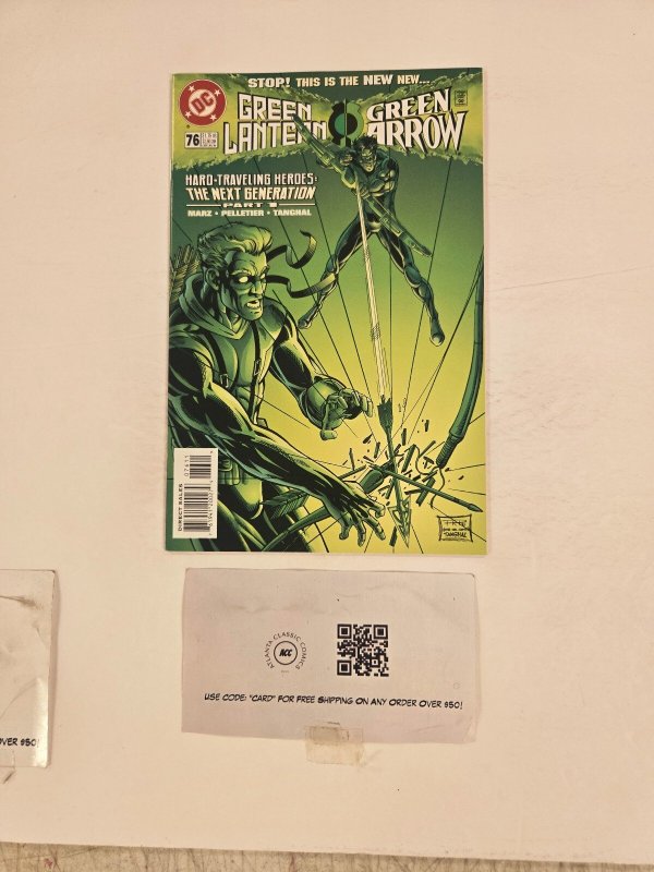 Green Lantern #76 (DC Comics, 1970), raw comic book in NM condition — front cover