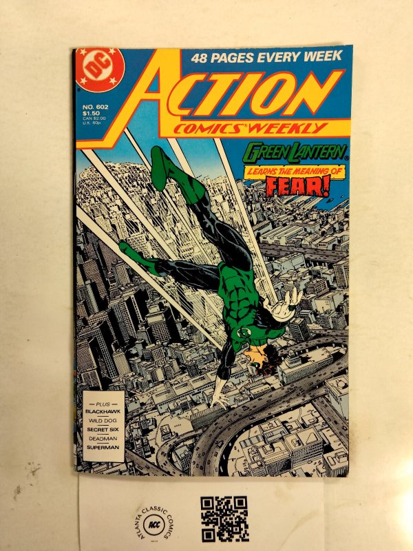 Action Comics Weekly #602 (DC Comics), raw comic book in NM condition — front cover