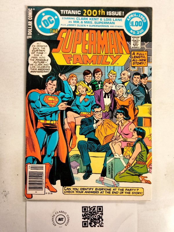 Superman Family #200 (DC Comics), raw comic book in NM condition — front cover