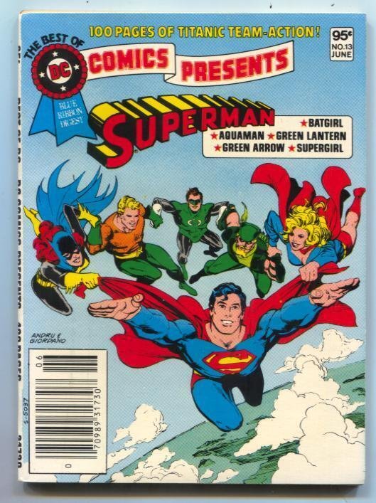 Best of DC #13 (DC Comics, 1981), raw comic book in NM condition — front cover