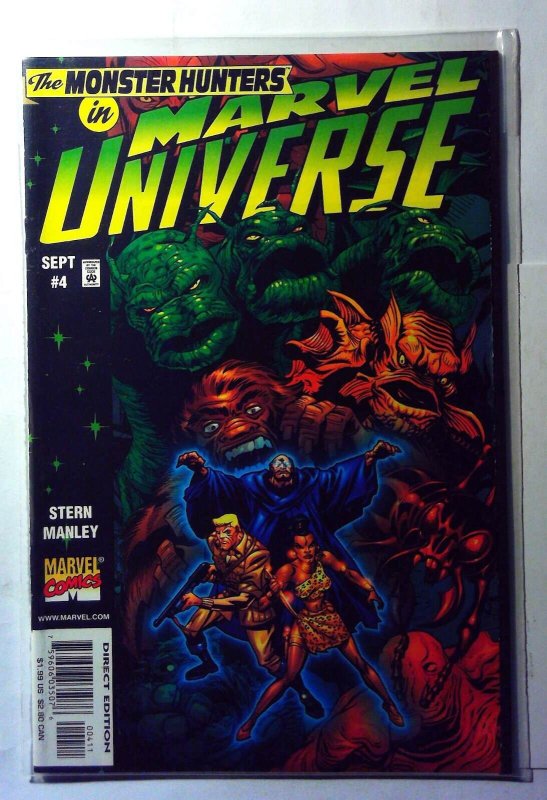 Marvel Universe #4 (Marvel Comics, 1998), raw, ungraded comic book — front cover