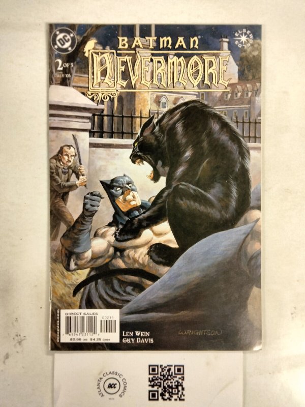 Batman Nevermore #2 (DC Comics), raw comic book in NM condition — front cover