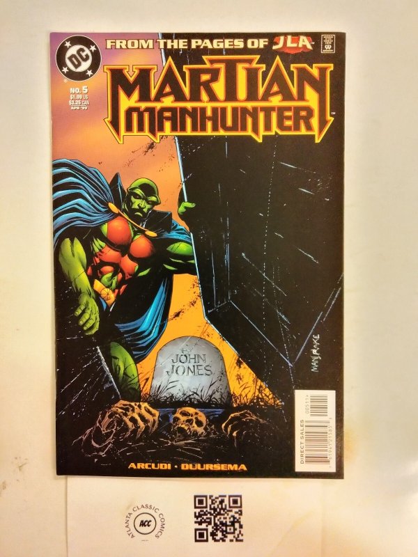 Martian Manhunter #5 (DC Comics), raw comic book in NM condition — front cover