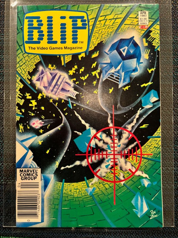 Blip #3 (1983), raw, ungraded comic book — front cover