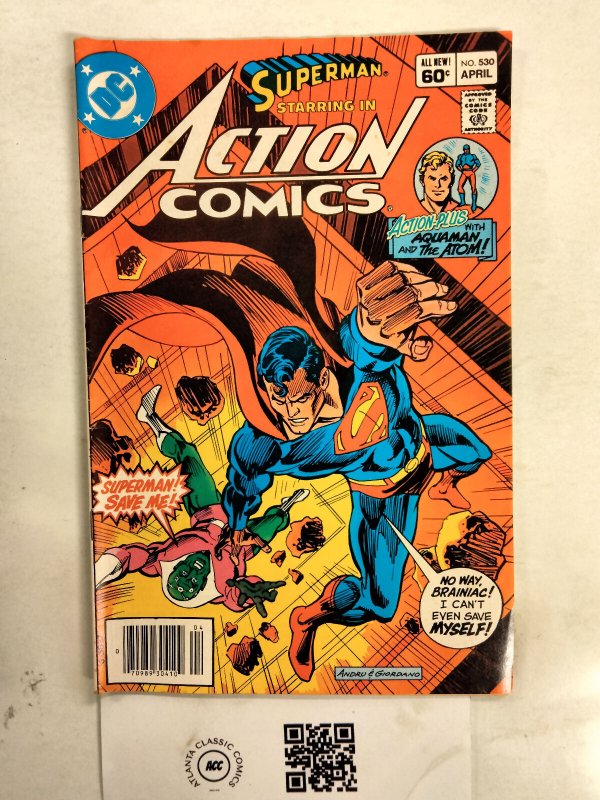 Action Comics #530 (DC Comics, 1982), raw comic book in FN condition — front cover